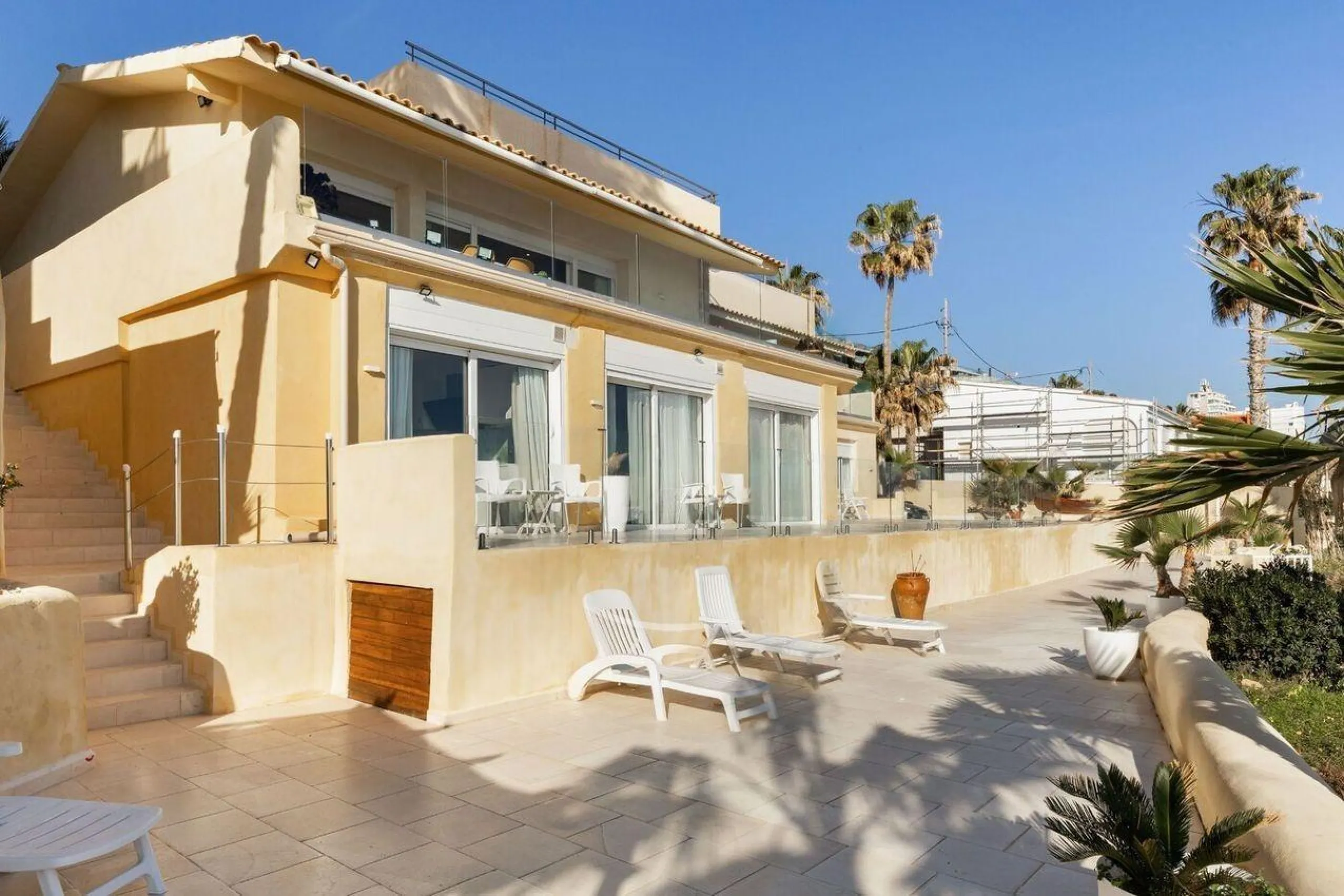 Beachfront Villa with Direct Cove Access in Cabo de las Huertas, Alicante