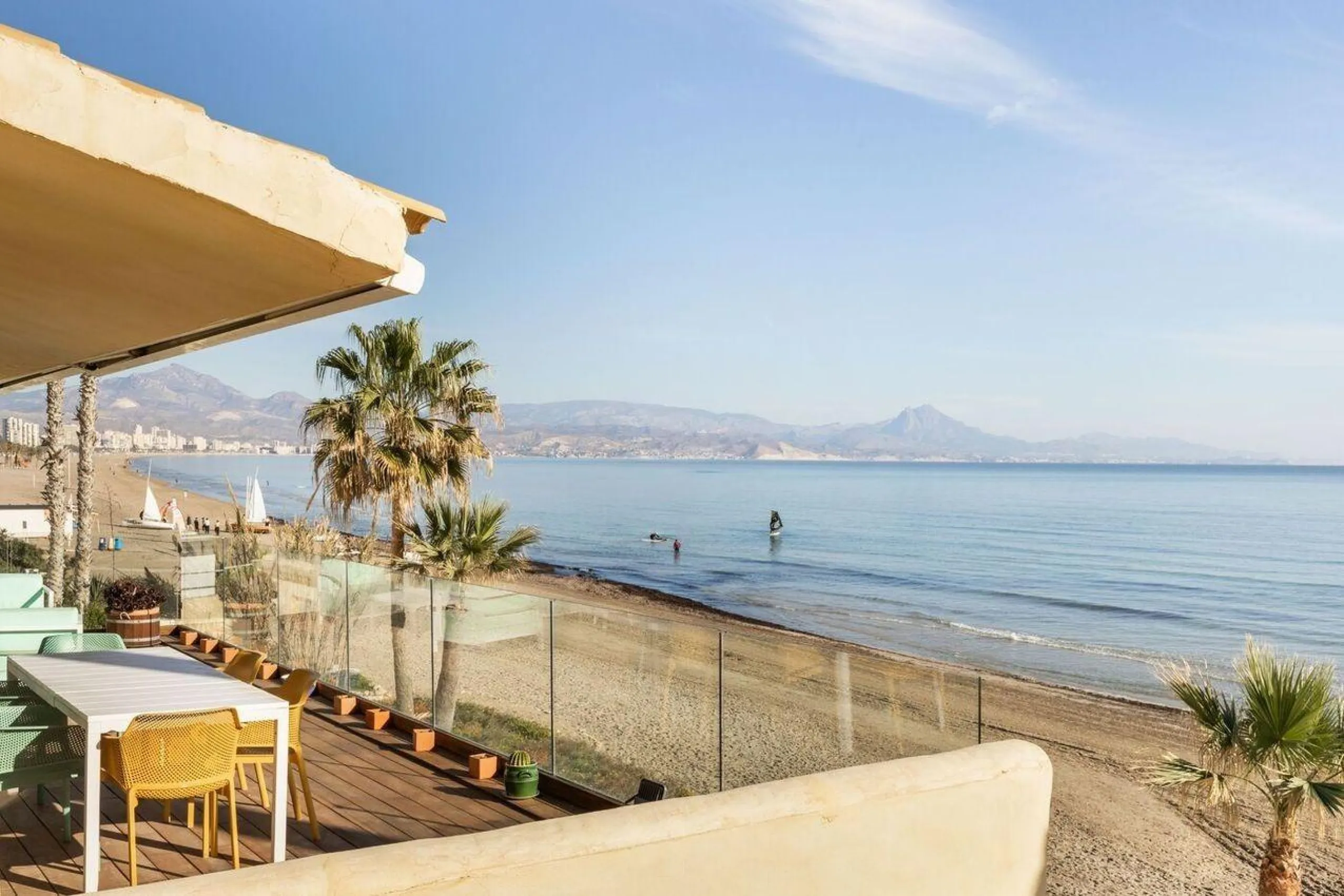 Beachfront Villa with Direct Cove Access in Cabo de las Huertas, Alicante