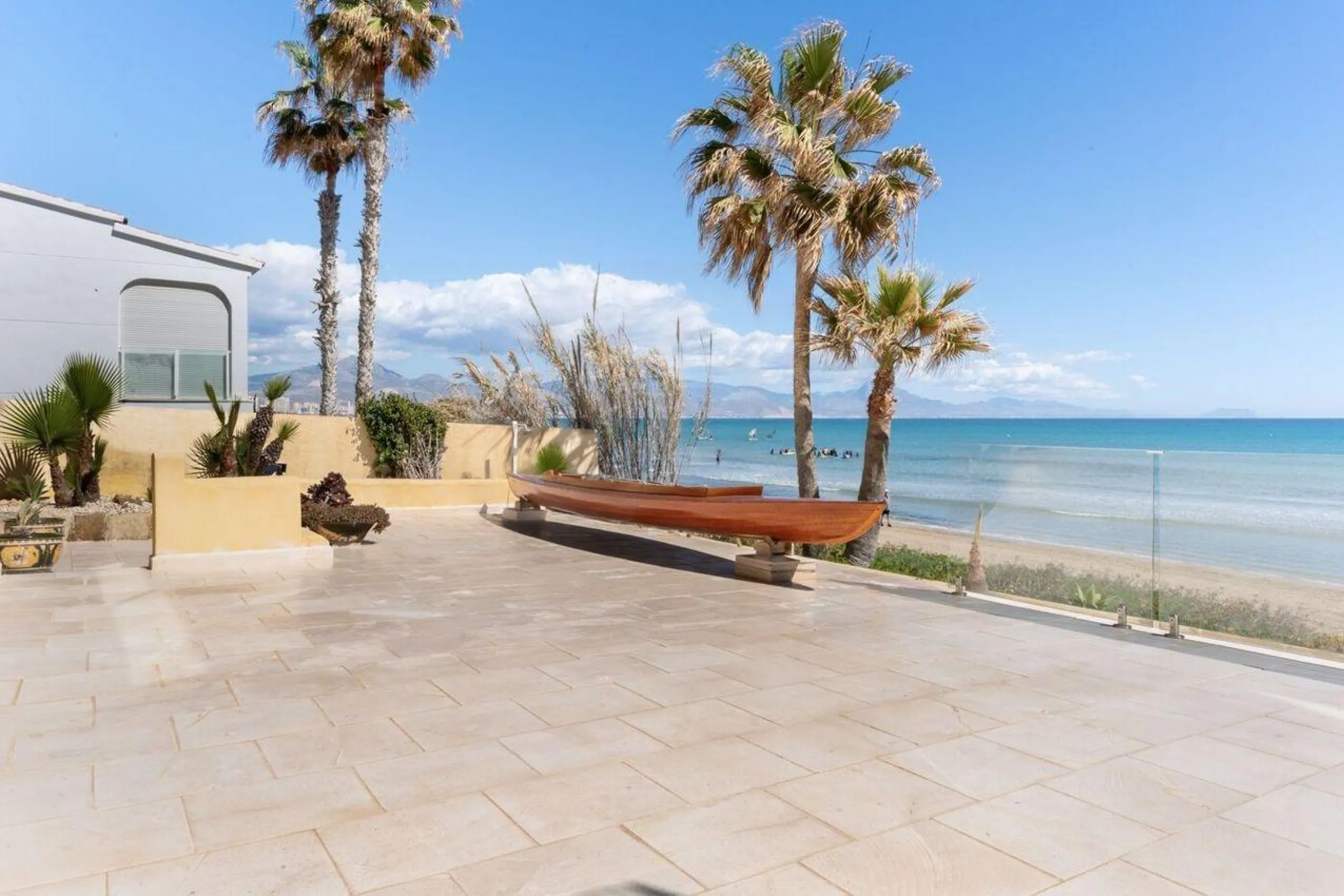Beachfront Villa with Direct Cove Access in Cabo de las Huertas, Alicante