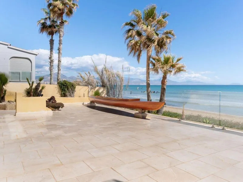 Beachfront Villa with Direct Cove Access in Cabo de las Huertas, Alicante