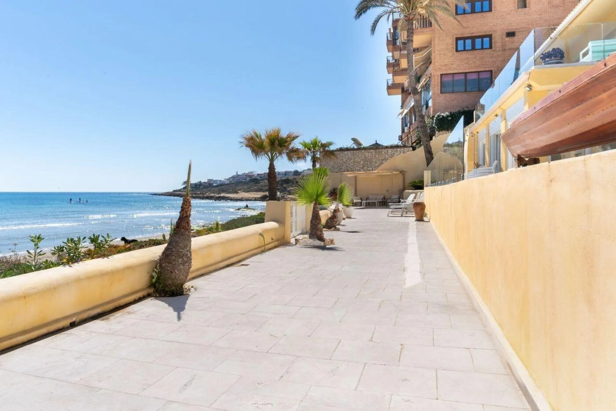 Beachfront Villa with Direct Cove Access in Cabo de las Huertas, Alicante
