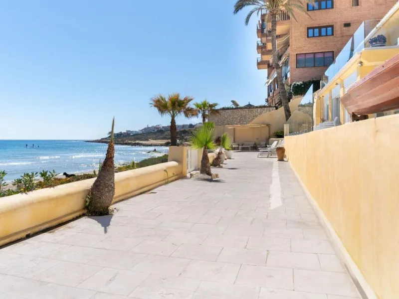 Beachfront Villa with Direct Cove Access in Cabo de las Huertas, Alicante