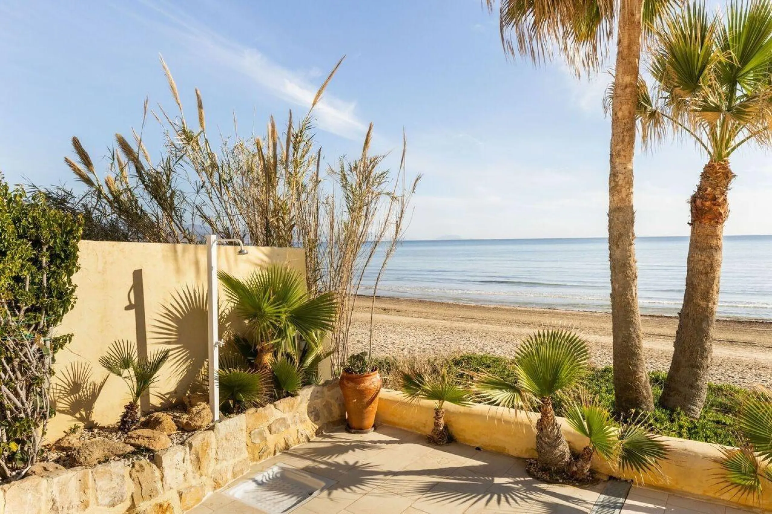 Beachfront Villa with Direct Cove Access in Cabo de las Huertas, Alicante