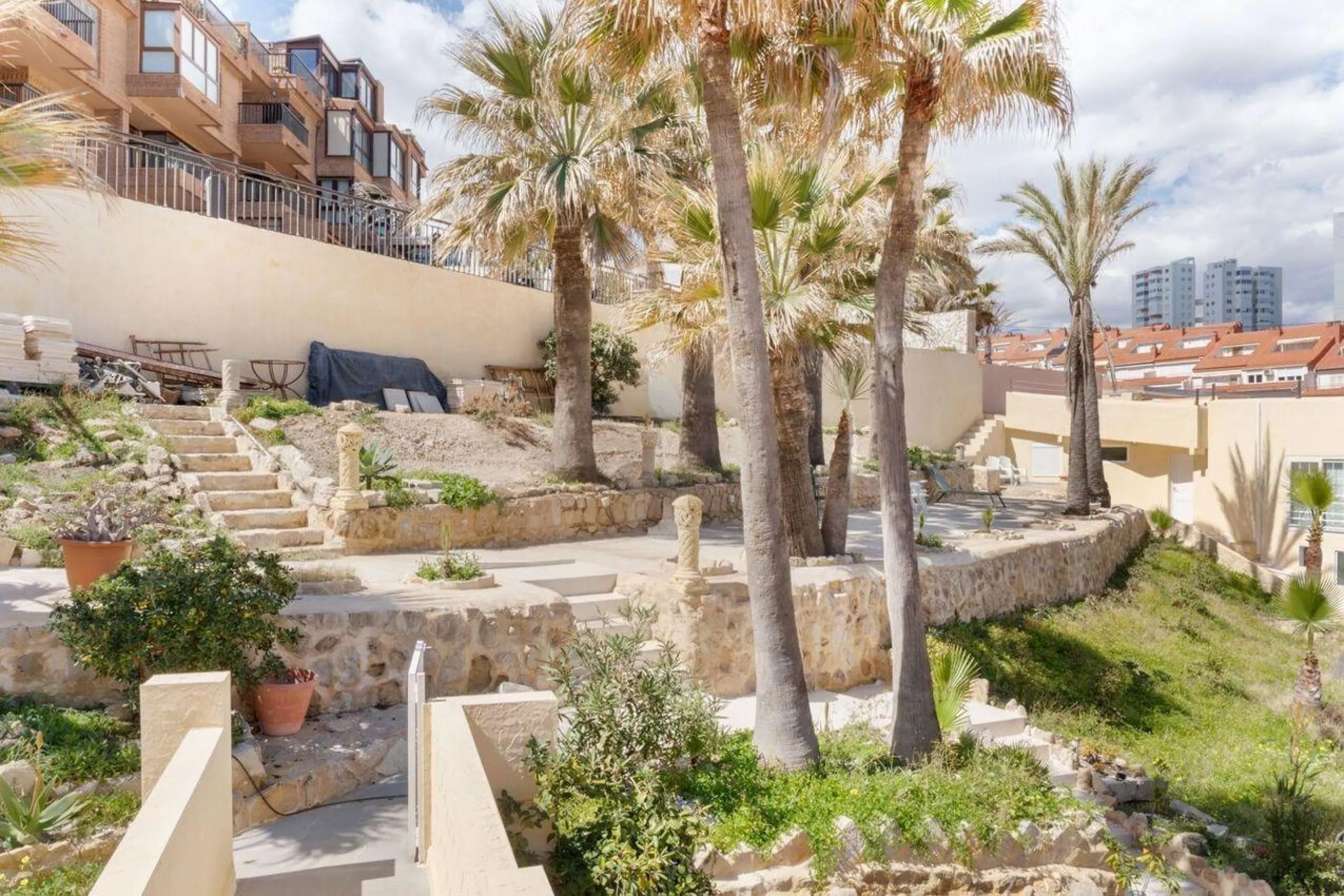 Beachfront Villa with Direct Cove Access in Cabo de las Huertas, Alicante