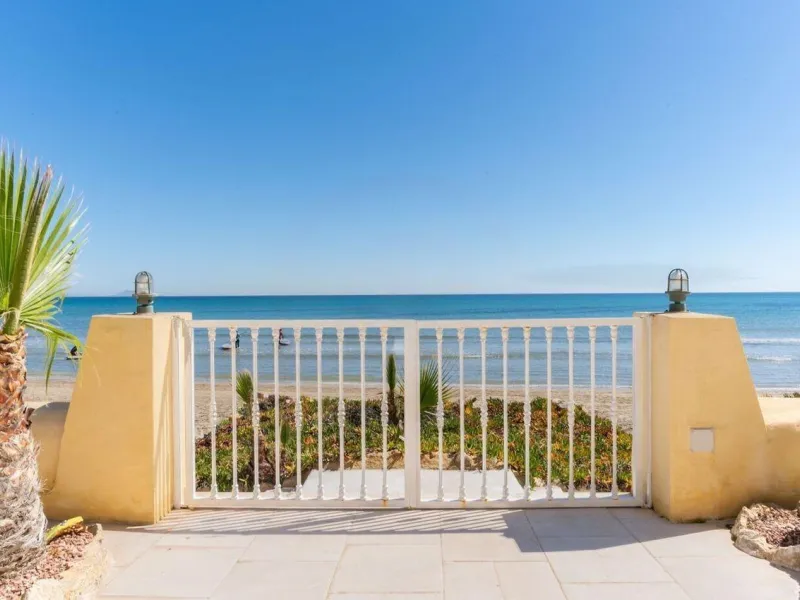 Beachfront Villa with Direct Cove Access in Cabo de las Huertas, Alicante