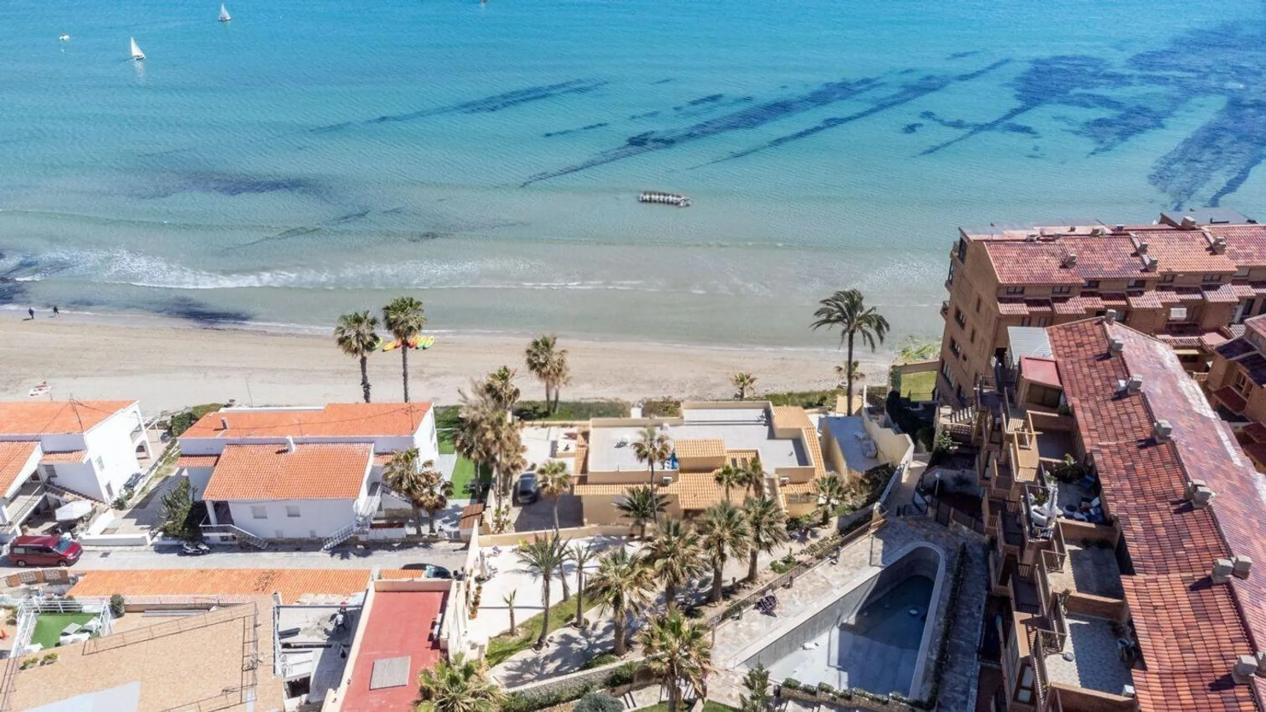 Beachfront Villa with Direct Cove Access in Cabo de las Huertas, Alicante