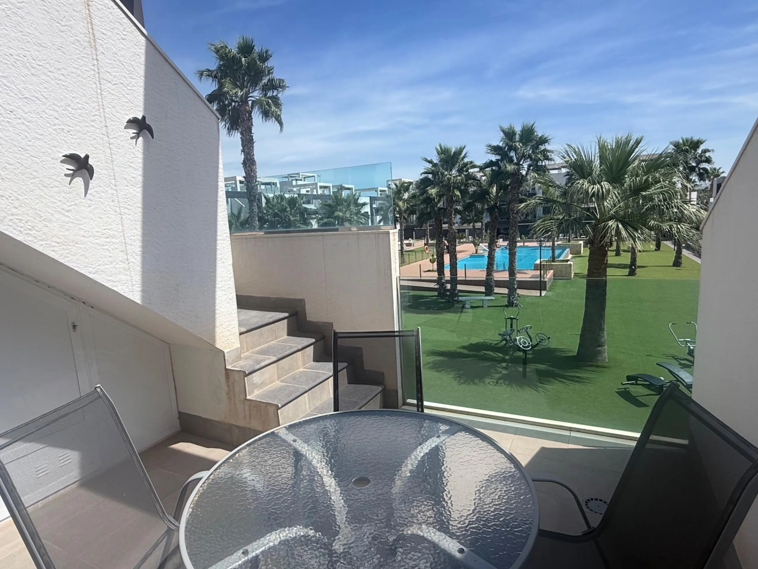 BUNGALOW ALTO OASIS BEACH - EL RASO : 2 HAB, 2 BAÑOS, GARAJE, SOLARIUM