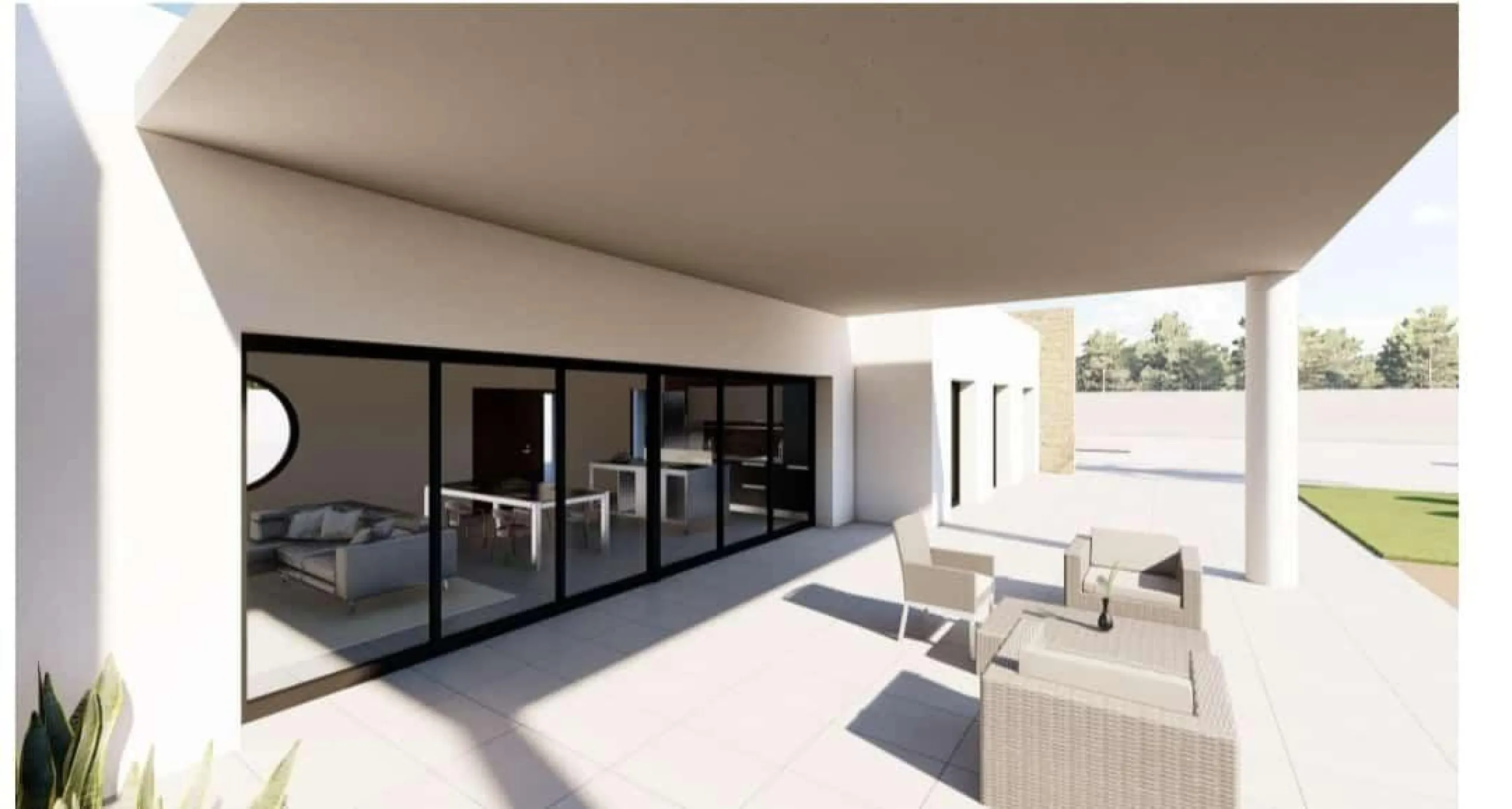 Amplia Villa Unifamiliar Independiente OBRA NUEVA con Piscina en Entorno Natural. Proyecto de 4 Villas ampliable.