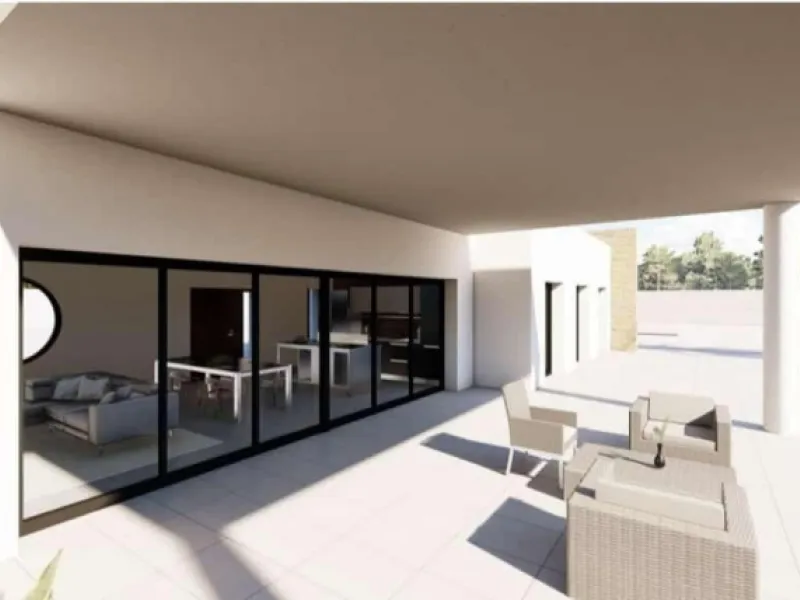 Amplia Villa Unifamiliar Independiente OBRA NUEVA con Piscina en Entorno Natural. Proyecto de 4 Villas ampliable.