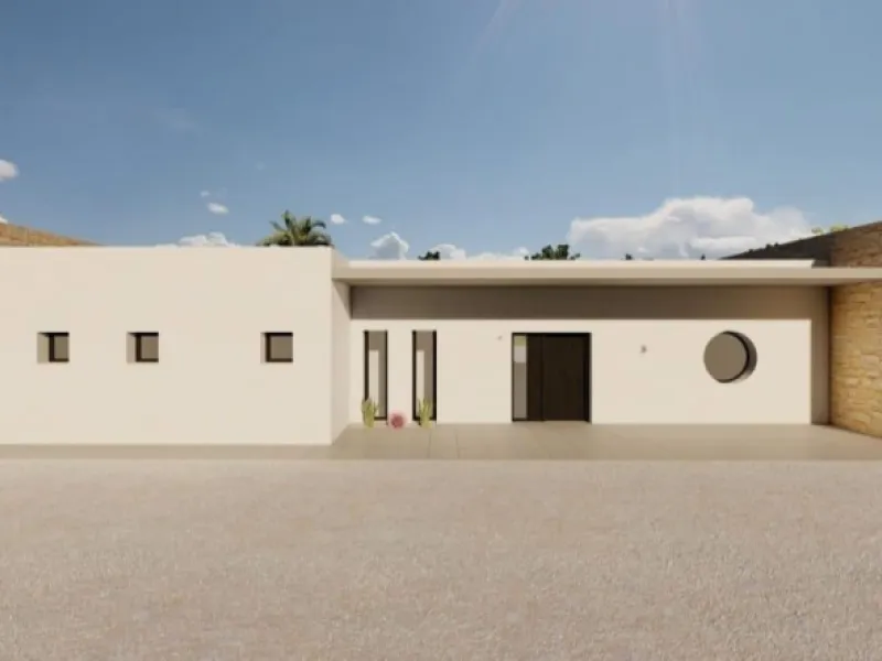 Amplia Villa Unifamiliar Independiente OBRA NUEVA con Piscina en Entorno Natural. Proyecto de 4 Villas ampliable.
