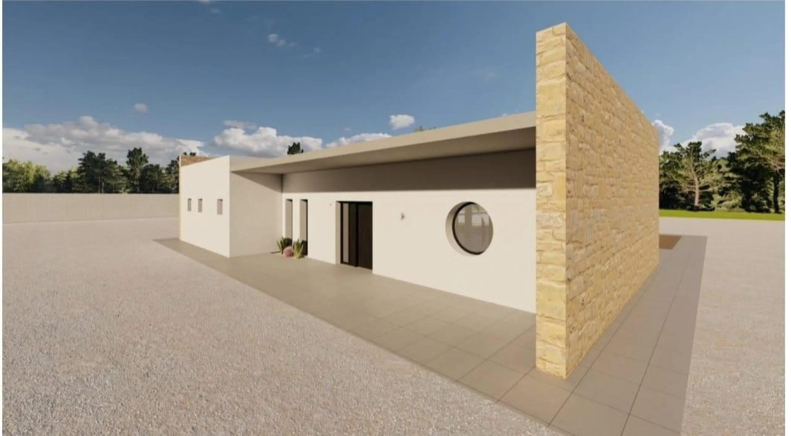 Amplia Villa Unifamiliar Independiente OBRA NUEVA con Piscina en Entorno Natural. Proyecto de 4 Villas ampliable.