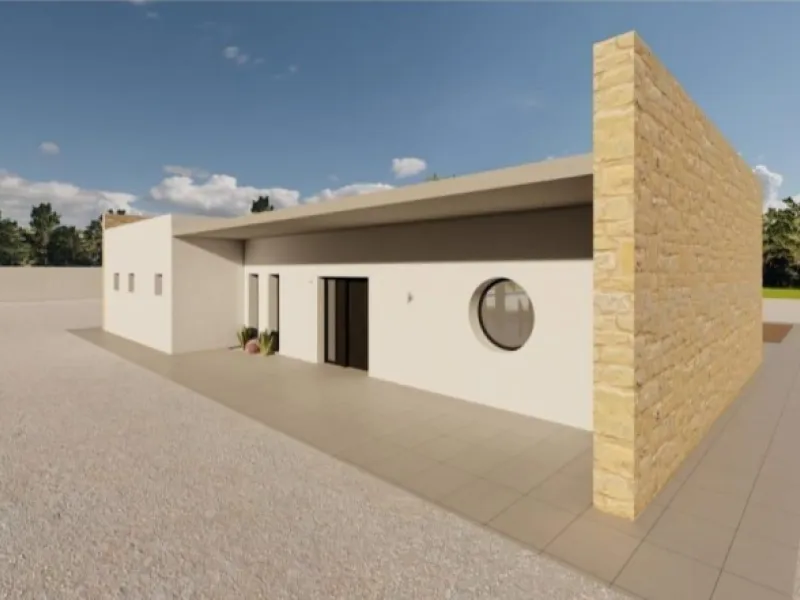 Amplia Villa Unifamiliar Independiente OBRA NUEVA con Piscina en Entorno Natural. Proyecto de 4 Villas ampliable.