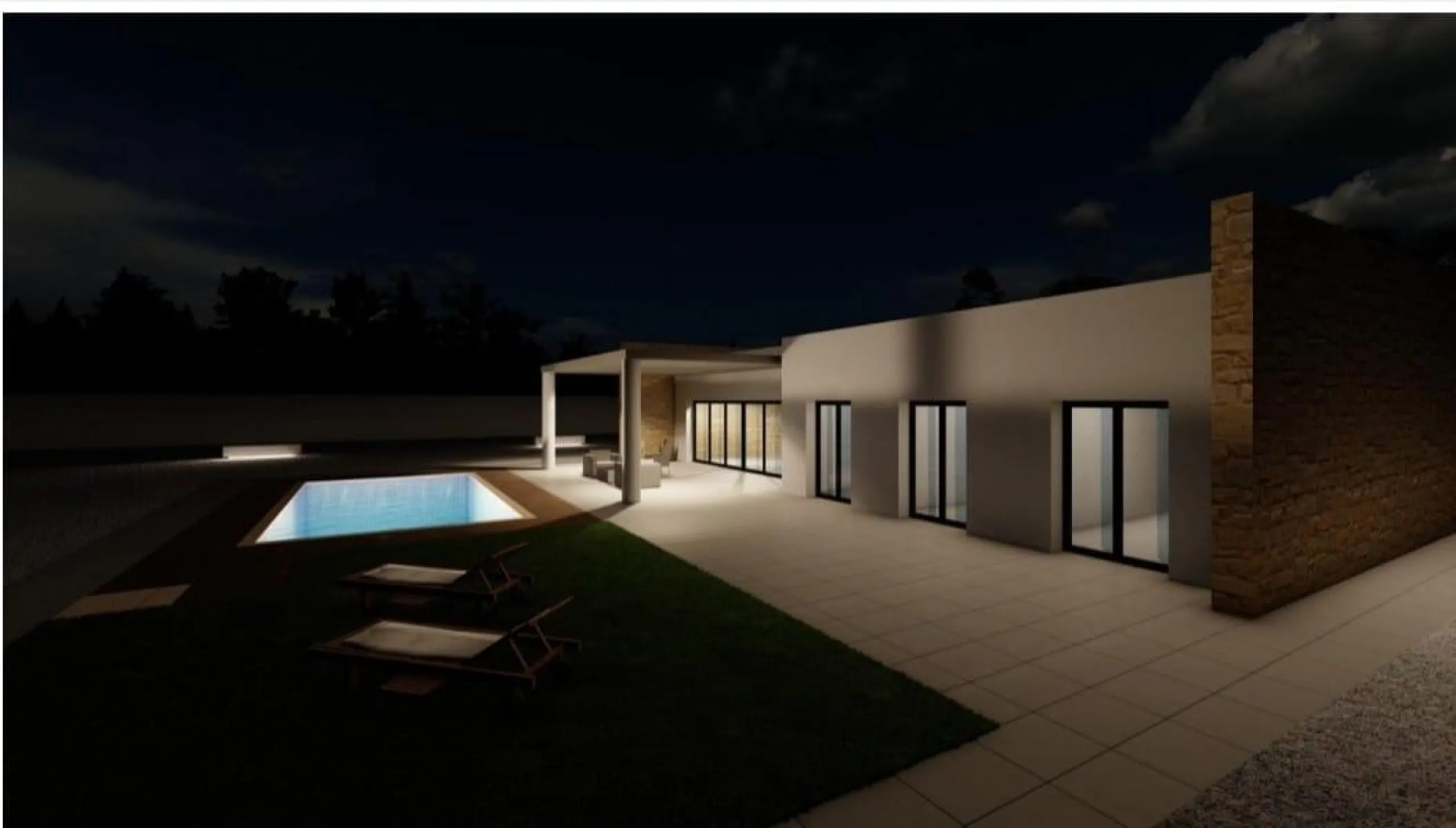 Amplia Villa Unifamiliar Independiente OBRA NUEVA con Piscina en Entorno Natural. Proyecto de 4 Villas ampliable.