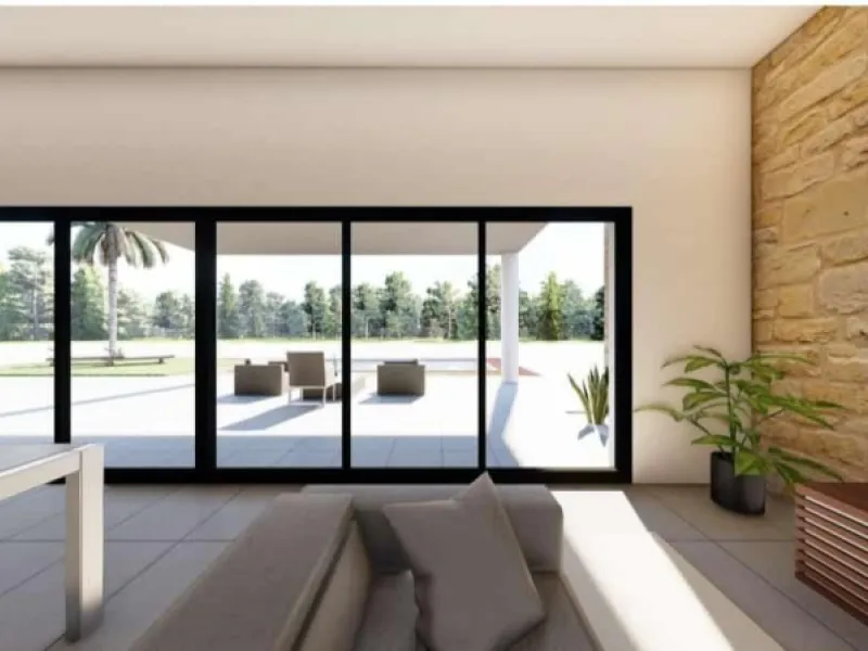 Amplia Villa Unifamiliar Independiente OBRA NUEVA con Piscina en Entorno Natural. Proyecto de 4 Villas ampliable.