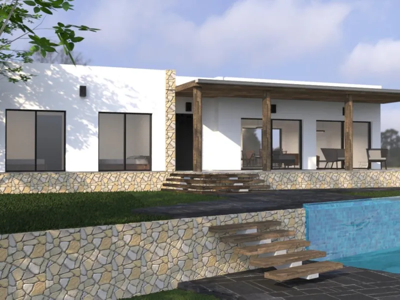 Amplia Villa Unifamiliar Independiente OBRA NUEVA con Piscina en Entorno Natural con calidades de Lujo
