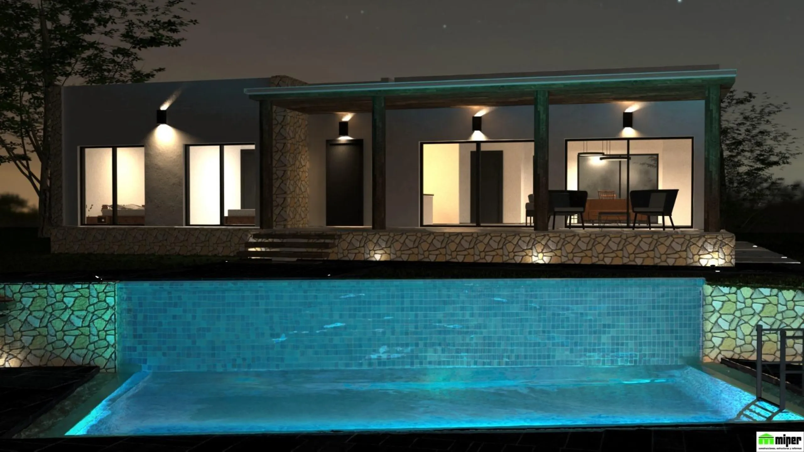 Amplia Villa Unifamiliar Independiente OBRA NUEVA con Piscina en Entorno Natural con calidades de Lujo