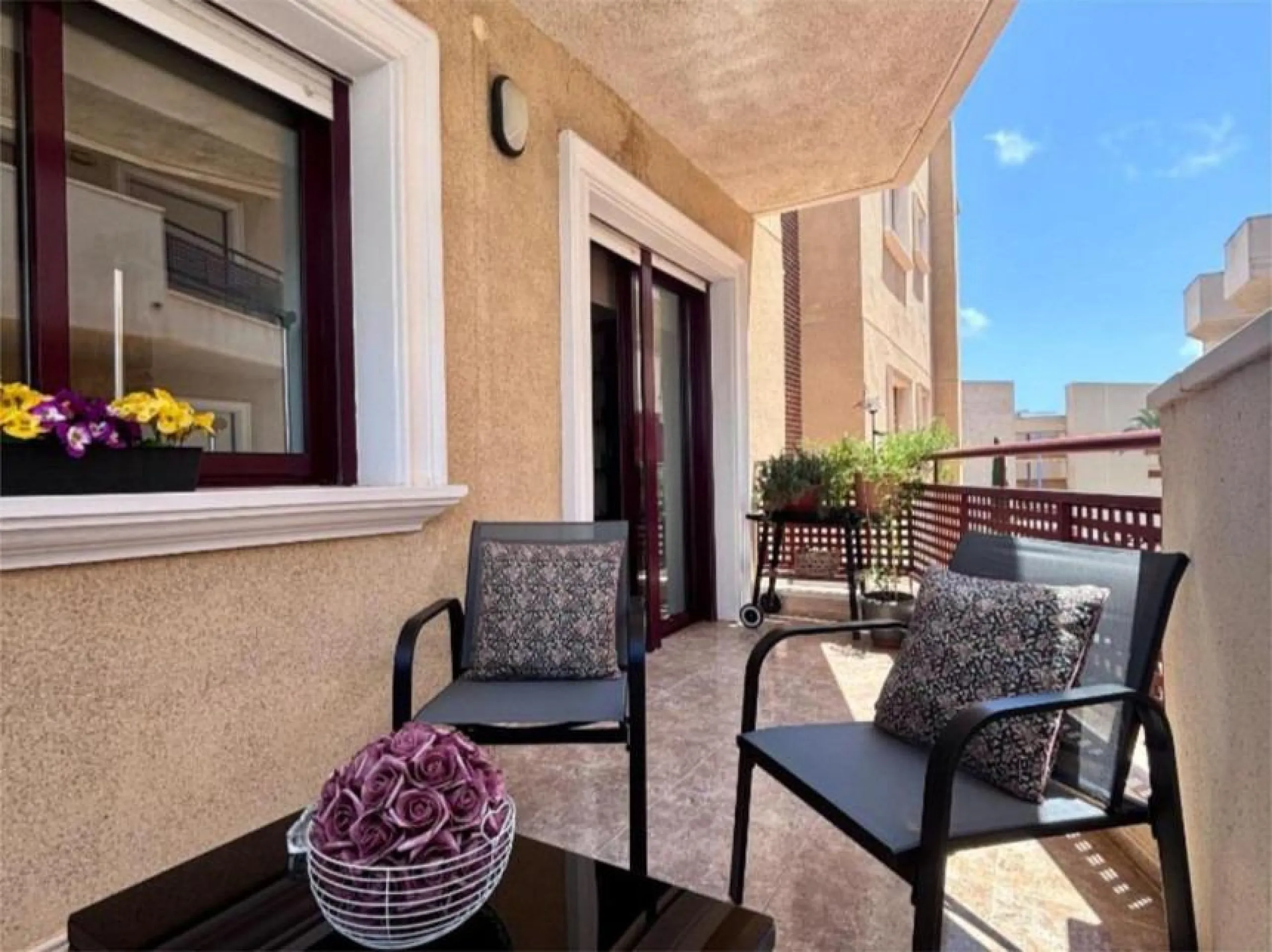 GRAN APARTAMENTO EN AGUA MARINA - CABO ROIG : 2 HAB, 1 BAÑO
