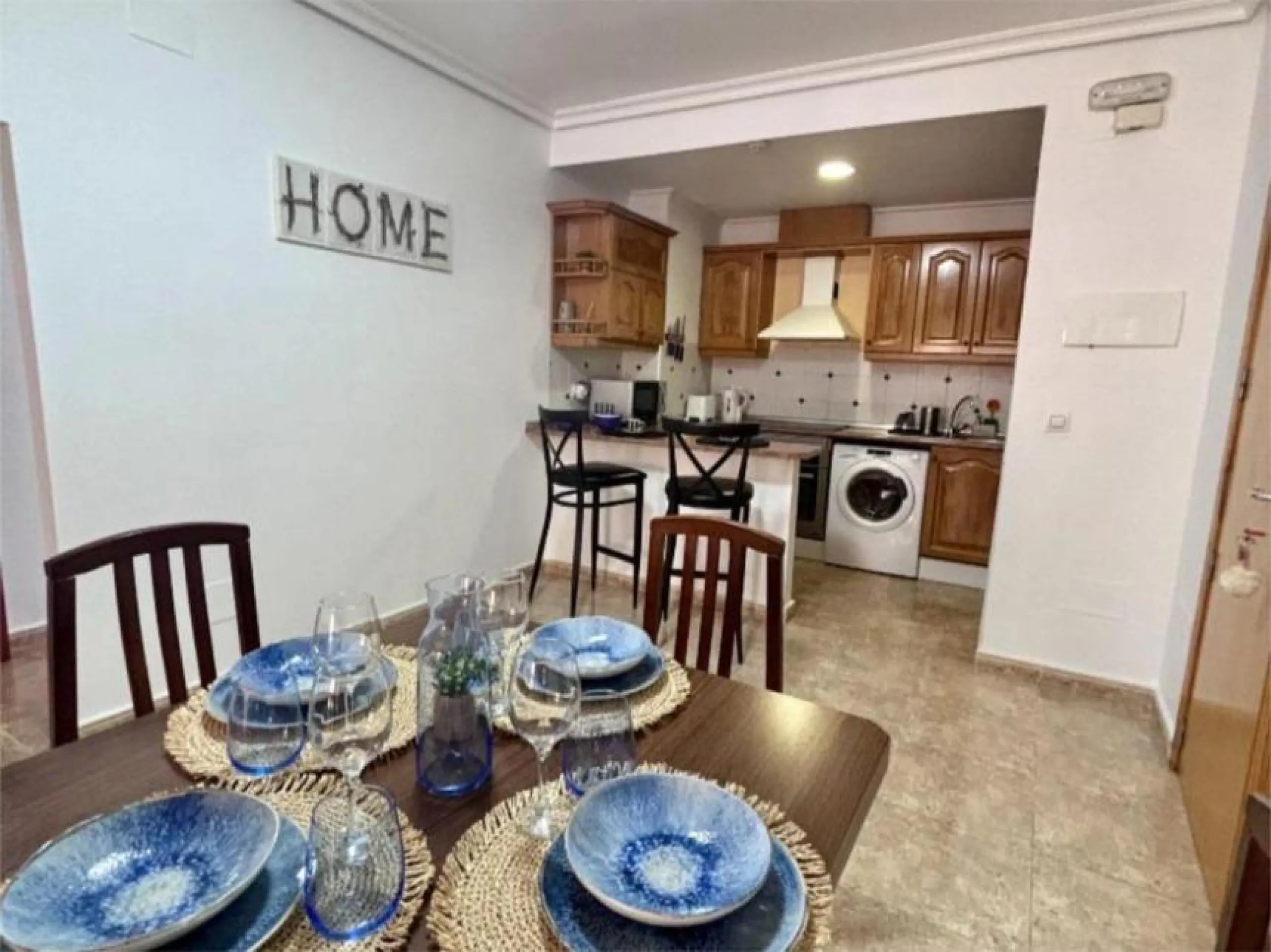 GRAN APARTAMENTO EN AGUA MARINA - CABO ROIG : 2 HAB, 1 BAÑO