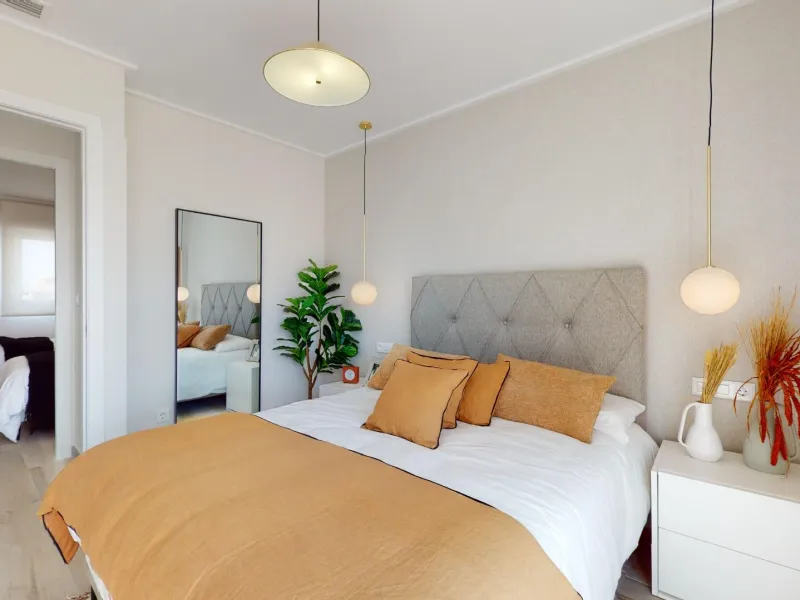 ADOSADOS DE OBRA NUEVA EN PILAR DE LA HORADADA. 3 DORM. 2 BAÑOS. CON PLAZA DE GARAJE Y PISCINA. 83 M2. JARDIN 33 M2. SOLARIUM 34 M2.