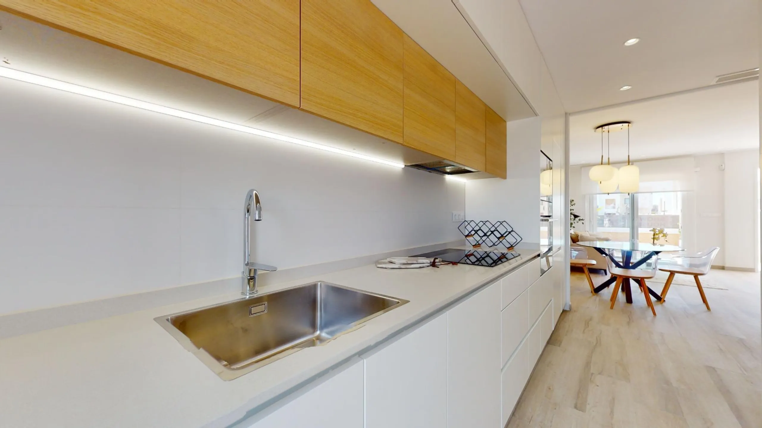 ADOSADOS DE OBRA NUEVA EN PILAR DE LA HORADADA. 3 DORM. 2 BAÑOS. CON PLAZA DE GARAJE Y PISCINA. 83 M2. JARDIN 33 M2. SOLARIUM 34 M2.