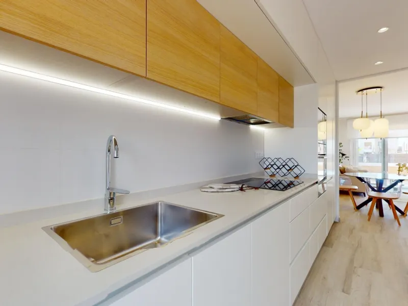 ADOSADOS DE OBRA NUEVA EN PILAR DE LA HORADADA. 3 DORM. 2 BAÑOS. CON PLAZA DE GARAJE Y PISCINA. 83 M2. JARDIN 33 M2. SOLARIUM 34 M2.