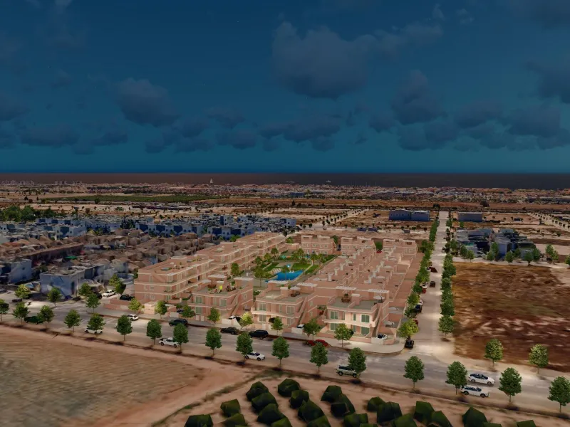 BUNGALOWS DE OBRA NUEVA EN PILAR DE LA HORADADA CON JARDIN DE 57 M2 Y TERRAZA DE 33 M2. GARAJE INCLUIDO. 3 DORM. 2 BAÑOS.