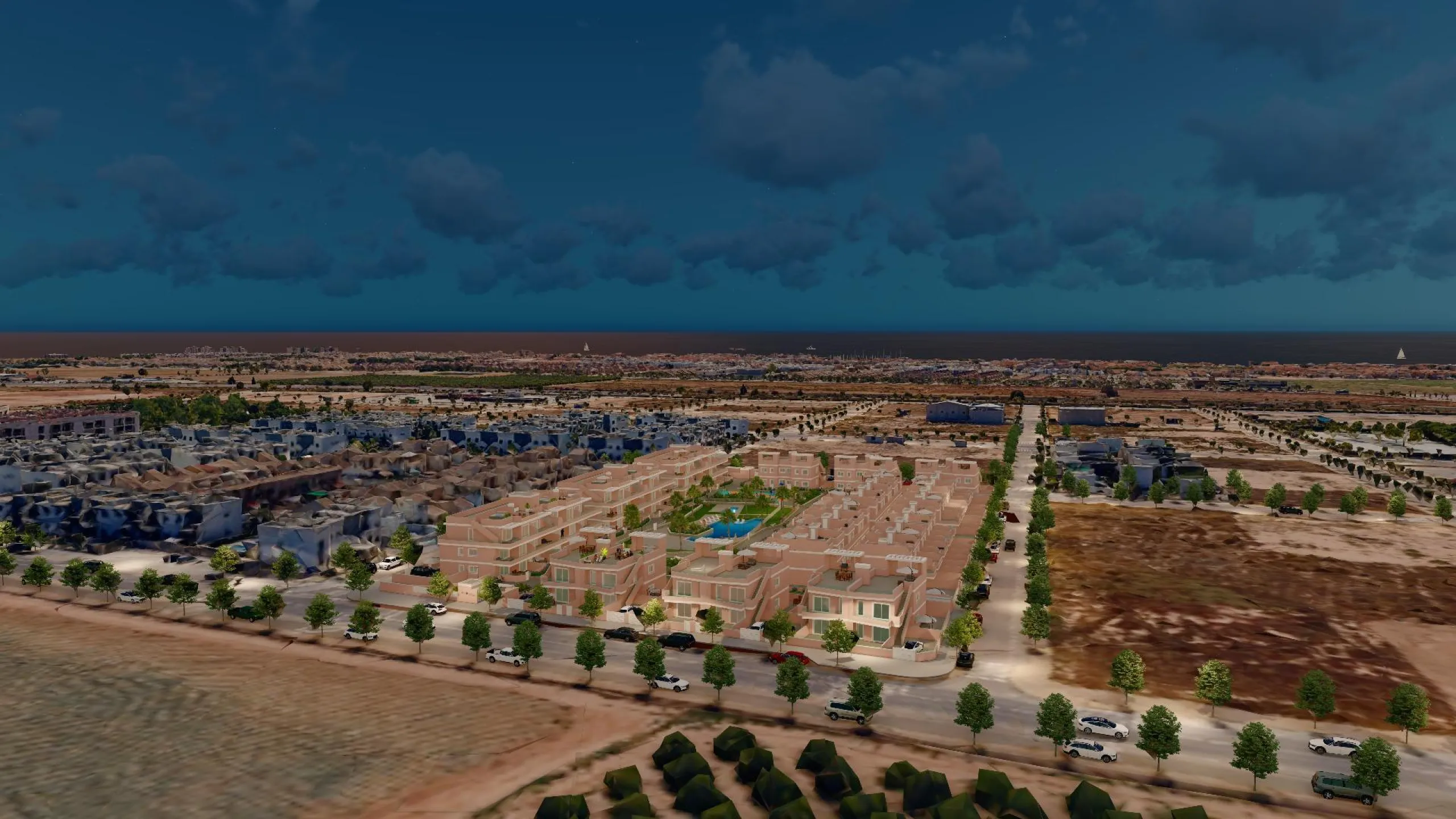 APARTAMENTOS DE OBRA NUEVA EN PILAR DE LA HORADADA CON GARAJE INCLUIDO. 100 M2.TERRAZAS DE 25 M2. 3 DORM. 2 BAÑOS. PISCINA.