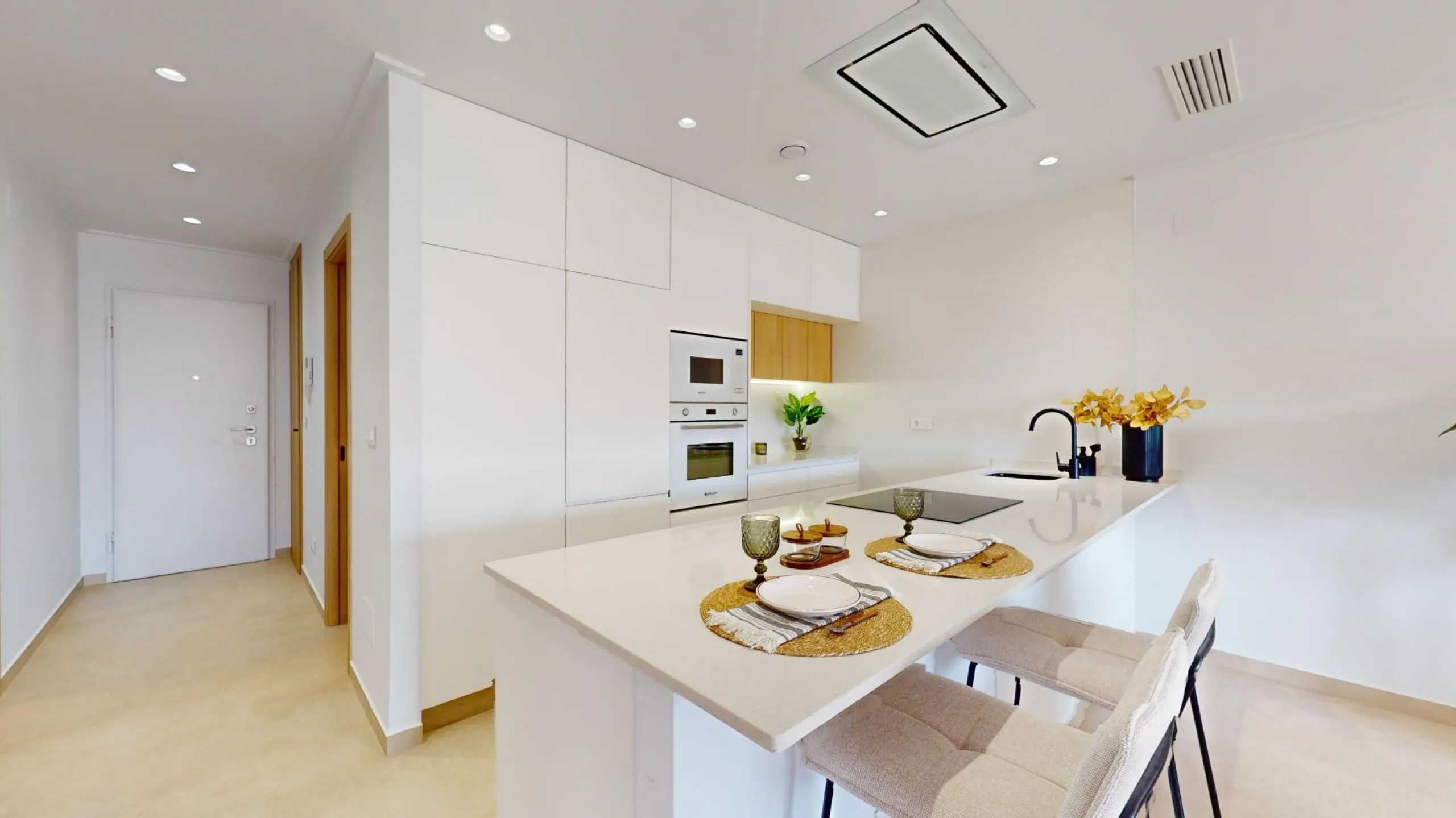 APARTAMENTOS DE OBRA NUEVA EN PILAR DE LA HORADADA CON GARAJE INCLUIDO. 100 M2.TERRAZAS DE 25 M2. 3 DORM. 2 BAÑOS. PISCINA.