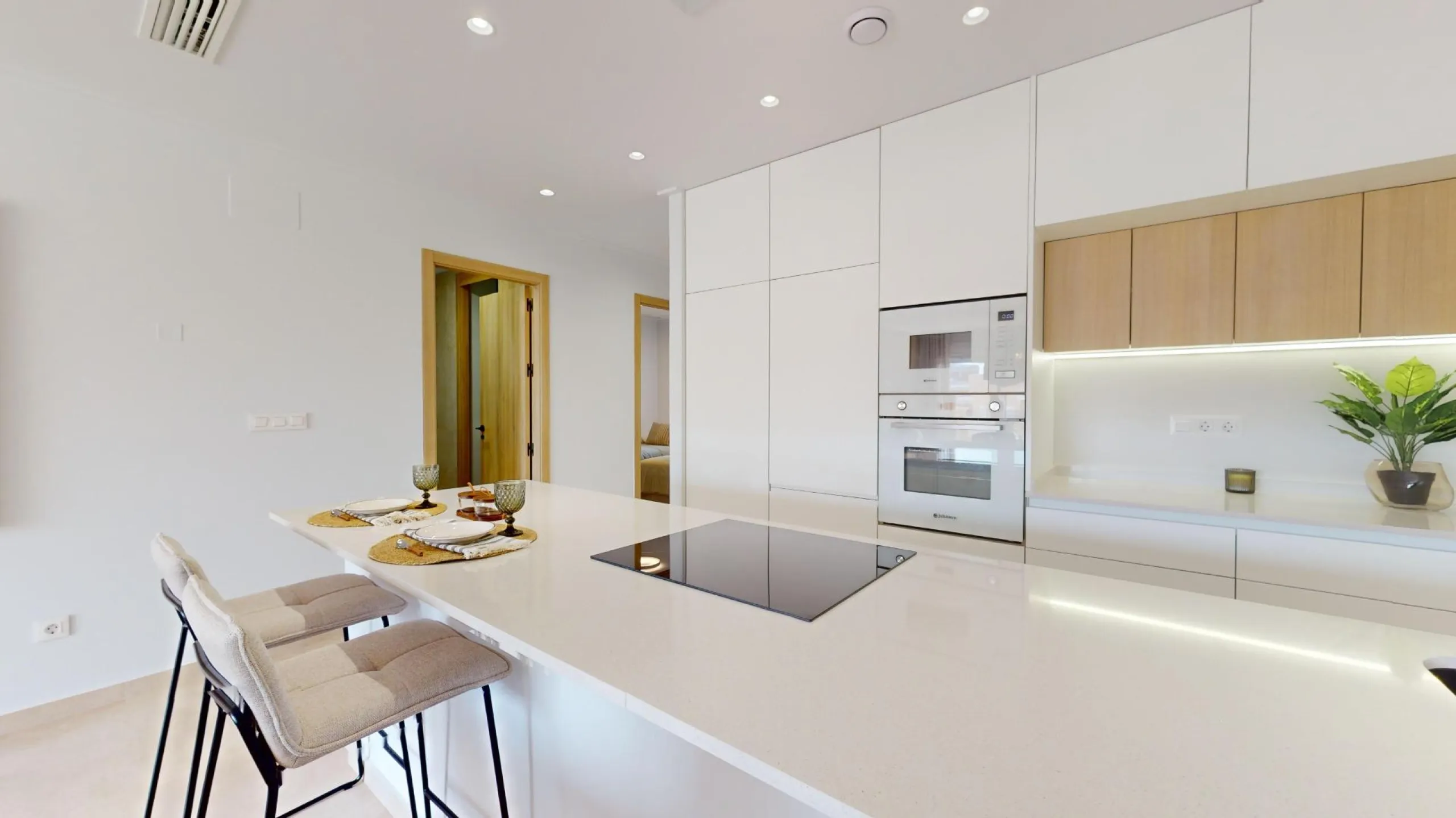 APARTAMENTOS DE OBRA NUEVA EN PILAR DE LA HORADADA CON GARAJE INCLUIDO. 100 M2.TERRAZAS DE 25 M2. 3 DORM. 2 BAÑOS. PISCINA.