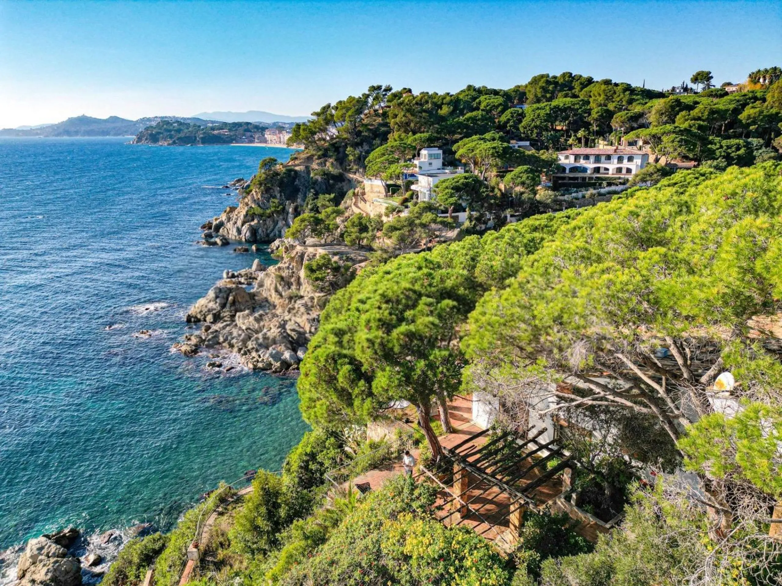 Mediterranean villa with direct beach access in Sant Antoni de Calonge, Costa Brava