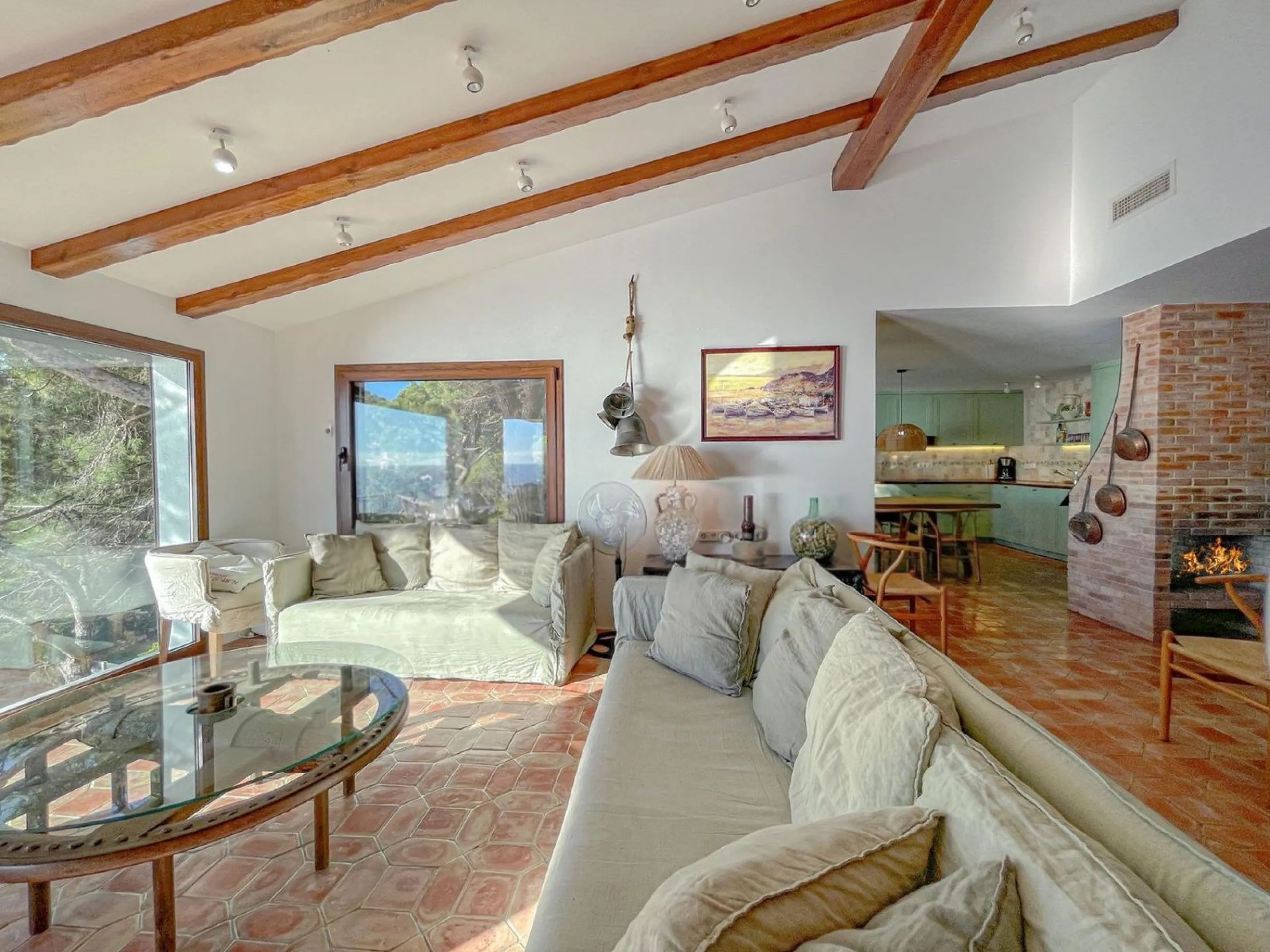 Mediterranean villa with direct beach access in Sant Antoni de Calonge, Costa Brava