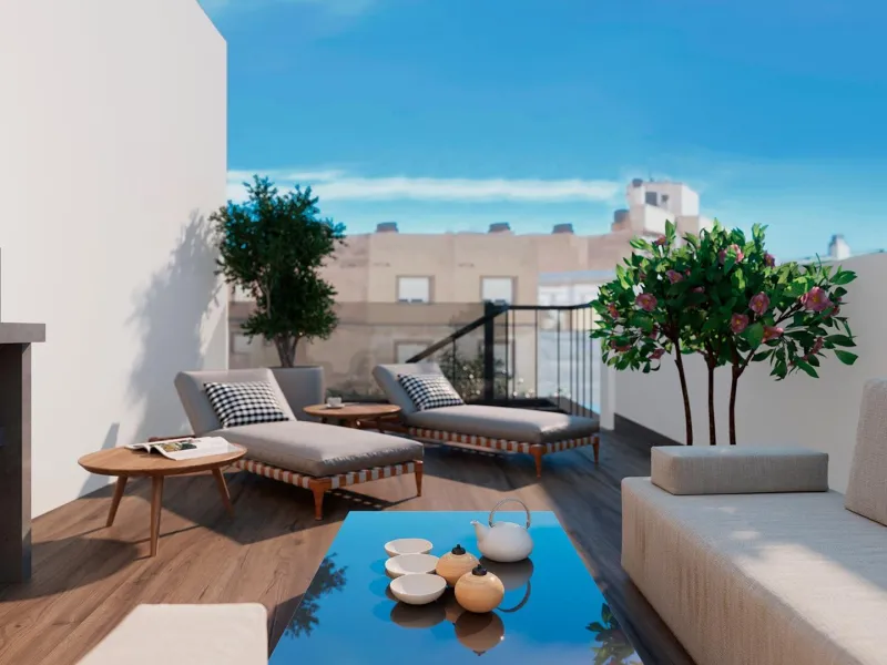 OBRA NUEVA A 200 METROS DE PLAYA DEL CURA. CON PISCINA COMUNITARIA. GIMNASIO. SAUNA Y ZONA CHILL-OUT.