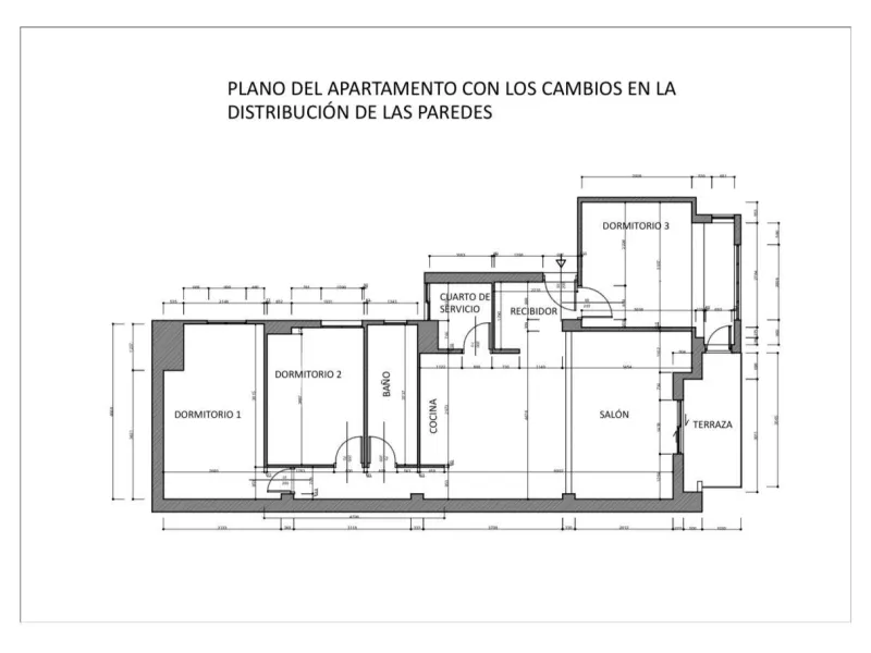 APARTAMENTO TOTALMENTE REFORMADO A 20 METROS DE PLAYA CON 100 M2 DE SUPERFICIE. 3 DORM. 1 BAÑOS.