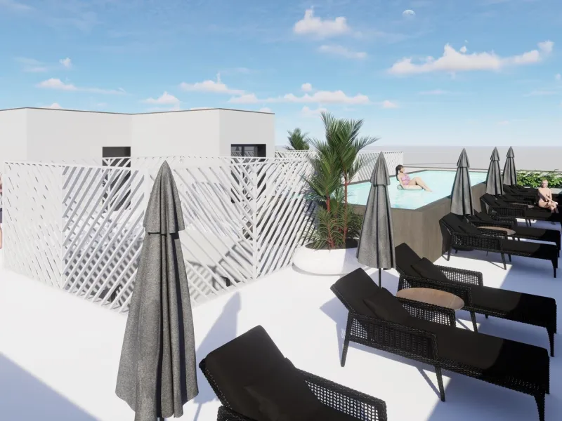 APARTAMENTOS DE OBRA NUEVA A 70 METROS DE PLAYA. 1 DORM. 1 BAÑO. CON SUPERFICIE DE 40 M2. CON PICSINA COMUNITARIA.