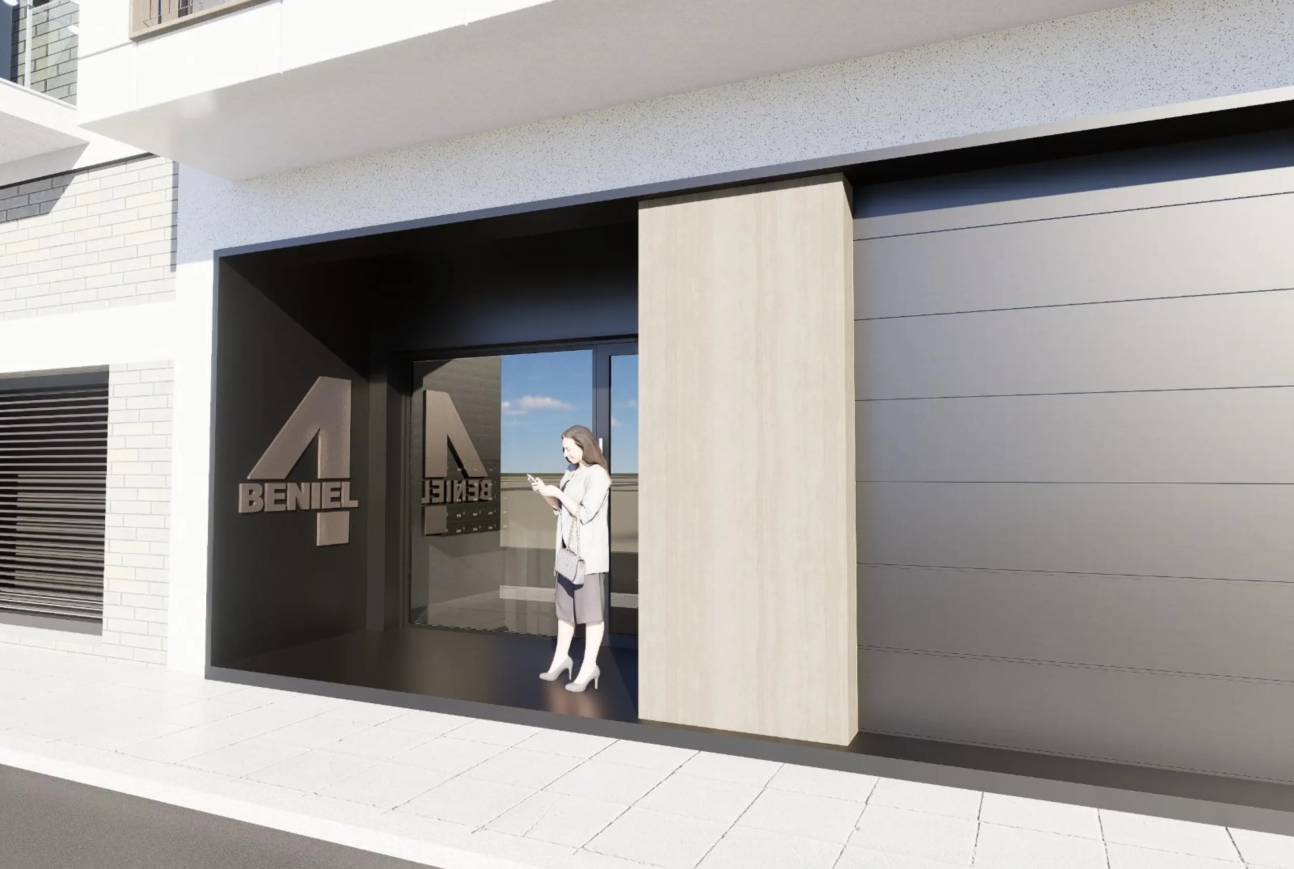 APARTAMENTOS DE OBRA NUEVA A 70 METROS DE PLAYA. 1 DORM. 1 BAÑO. CON SUPERFICIE DE 40 M2. CON PICSINA COMUNITARIA.