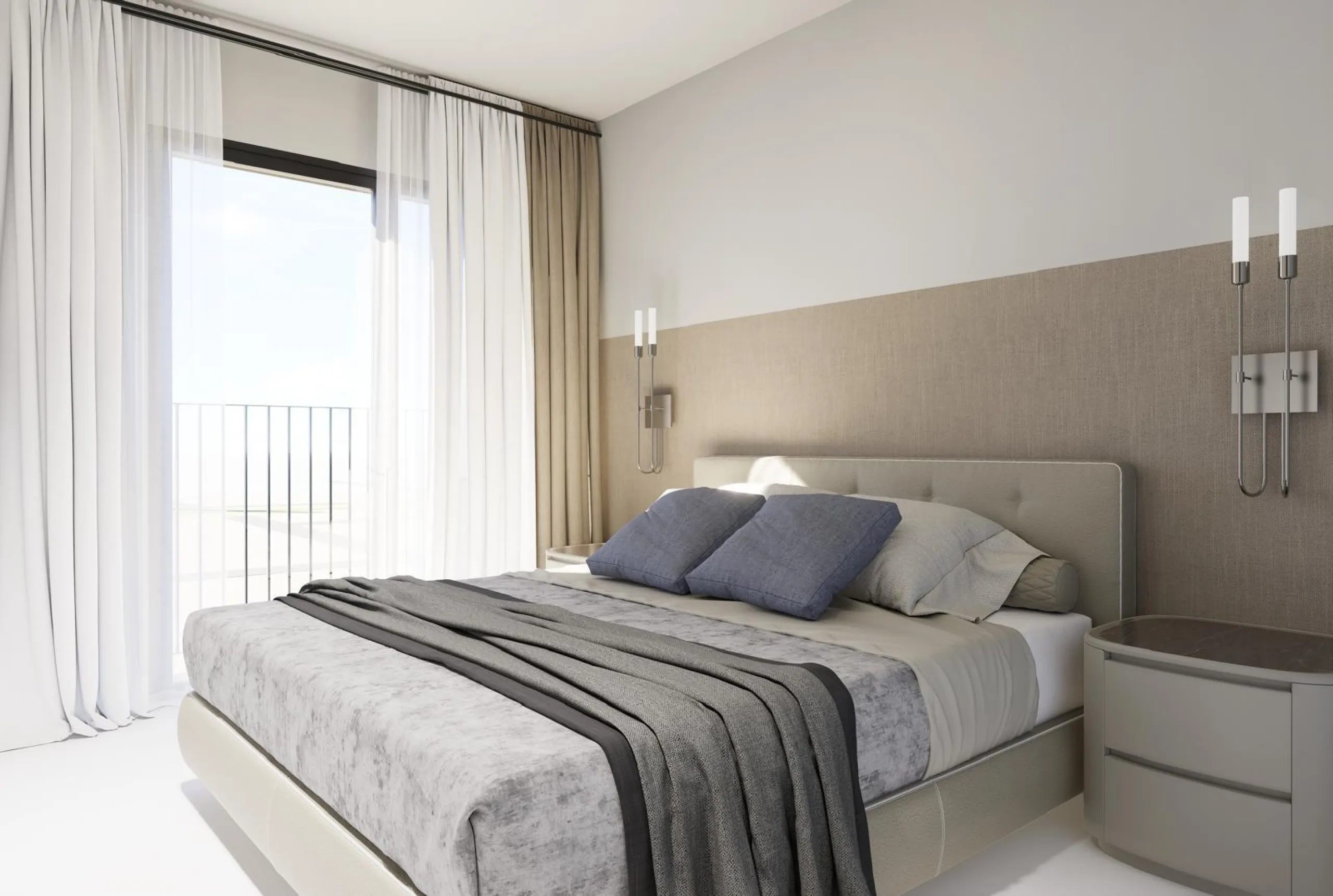 APARTAMENTOS DE OBRA NUEVA A 70 METROS DE PLAYA. 1 DORM. 1 BAÑO. CON SUPERFICIE DE 40 M2. CON PICSINA COMUNITARIA.