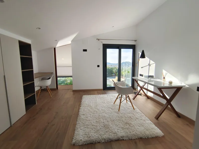 Designer villa with sea views