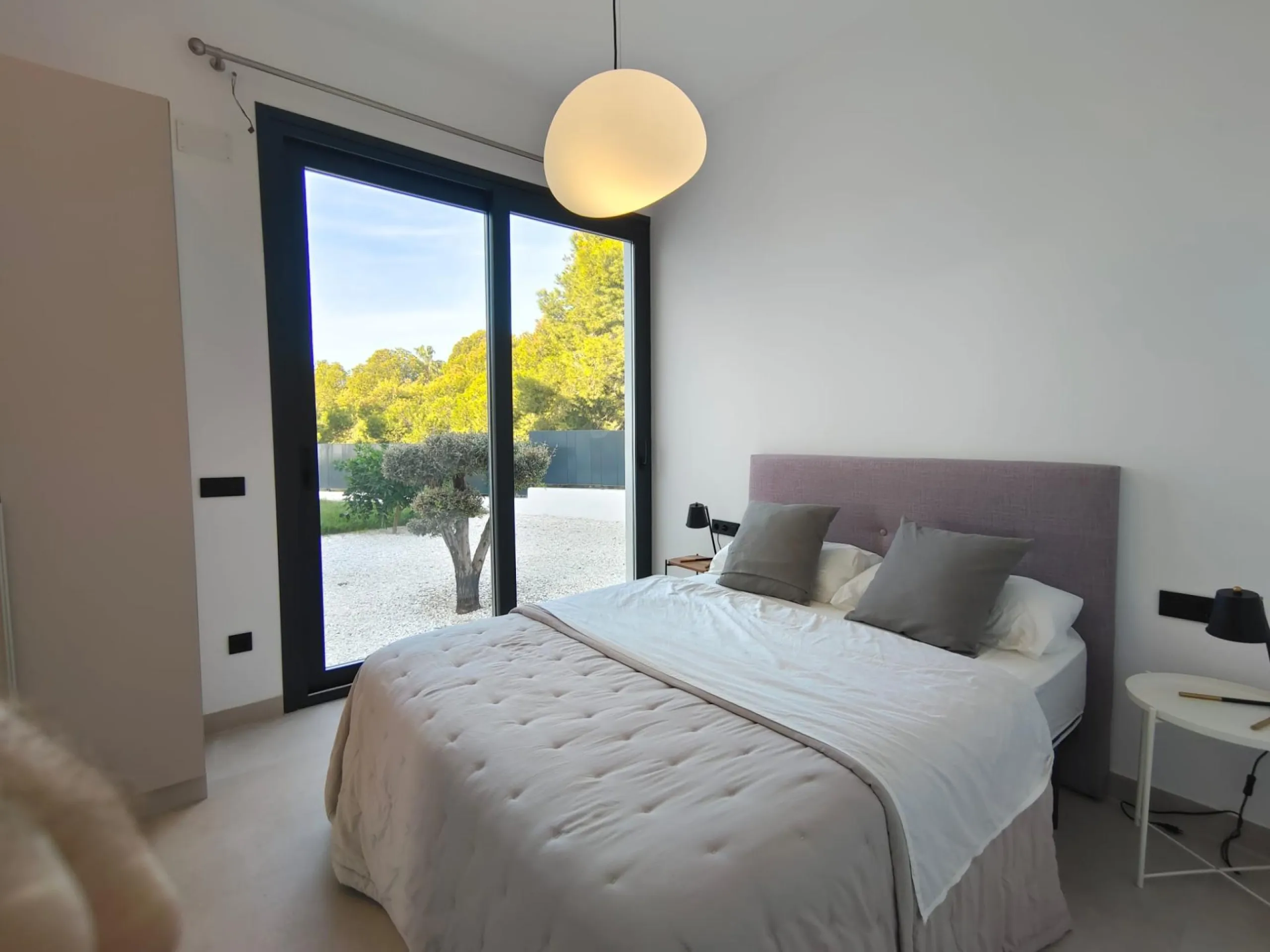 Designer villa with sea views