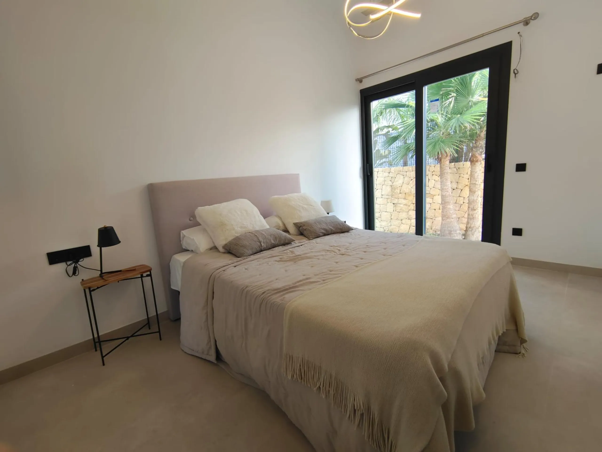 Designer villa with sea views
