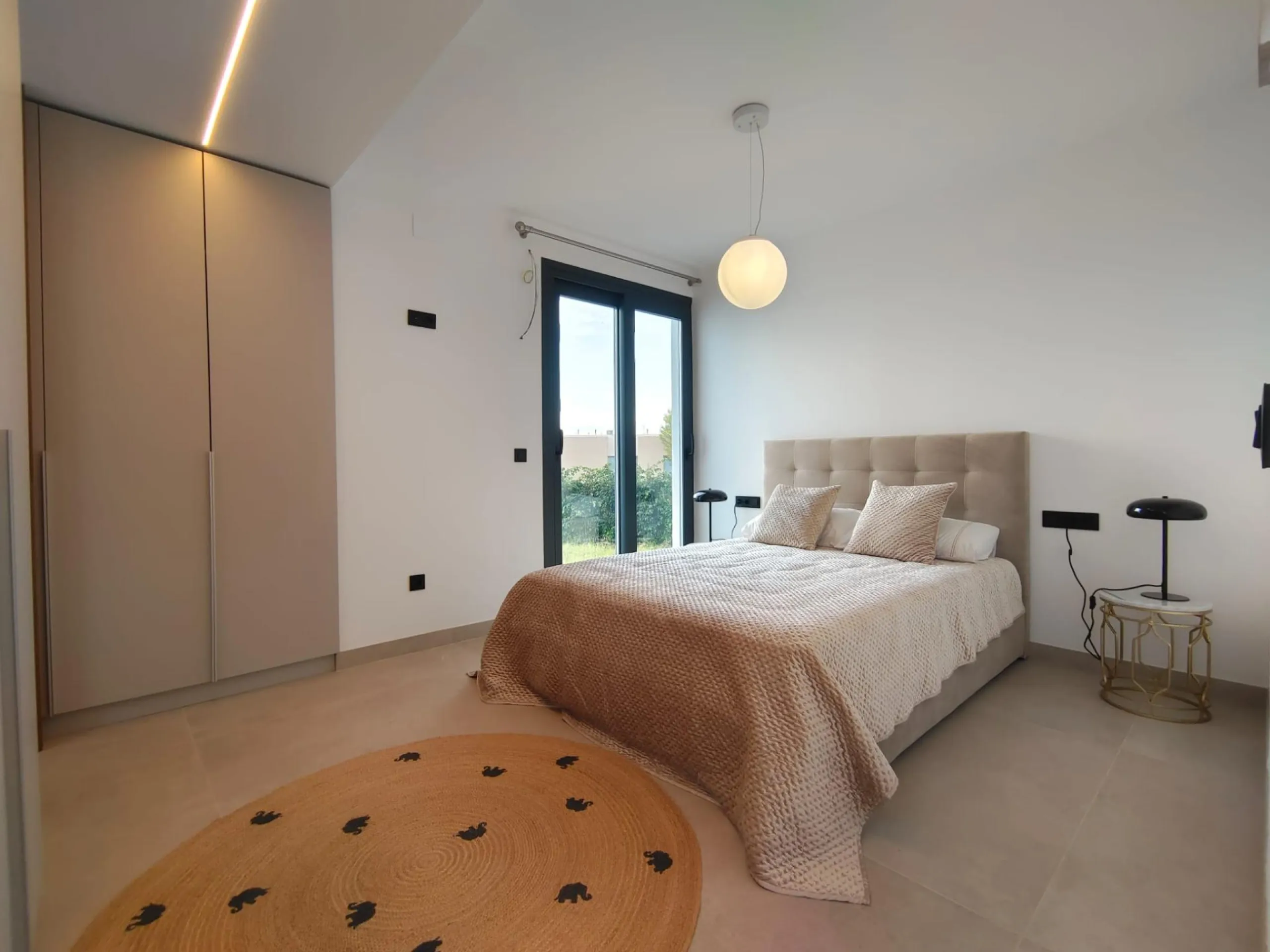 Designer villa with sea views