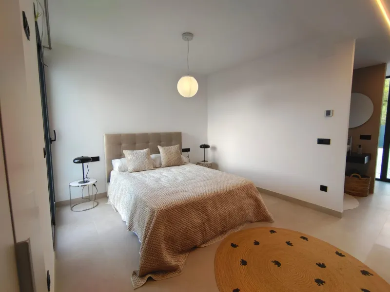 Designer villa with sea views