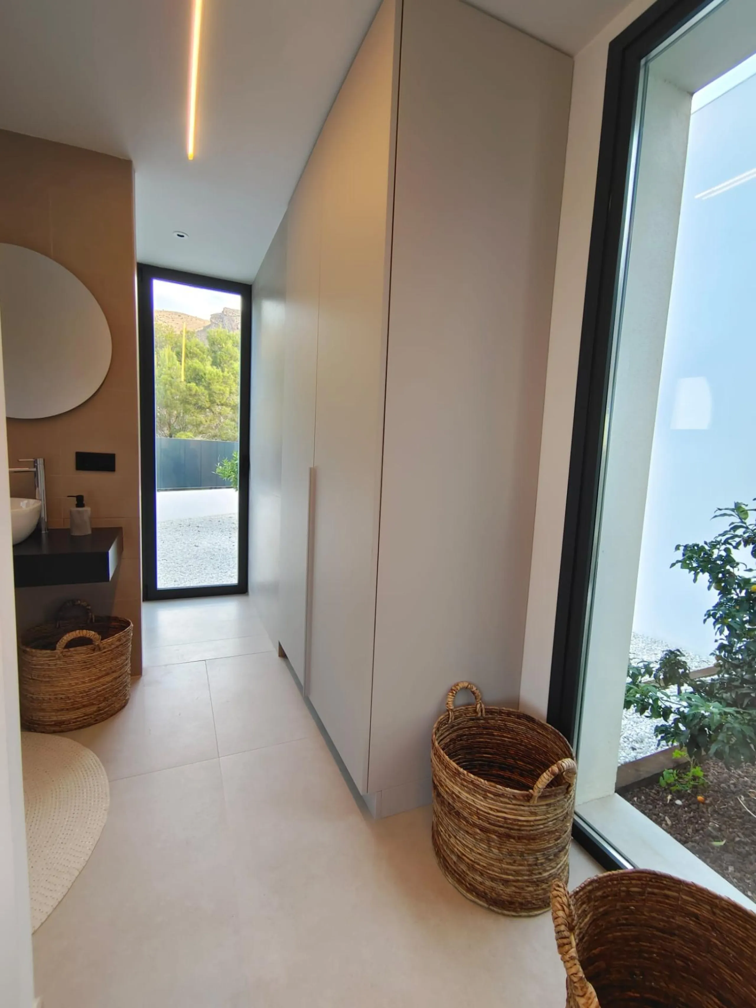 Designer villa with sea views