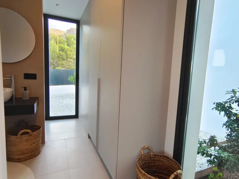 Designer villa with sea views