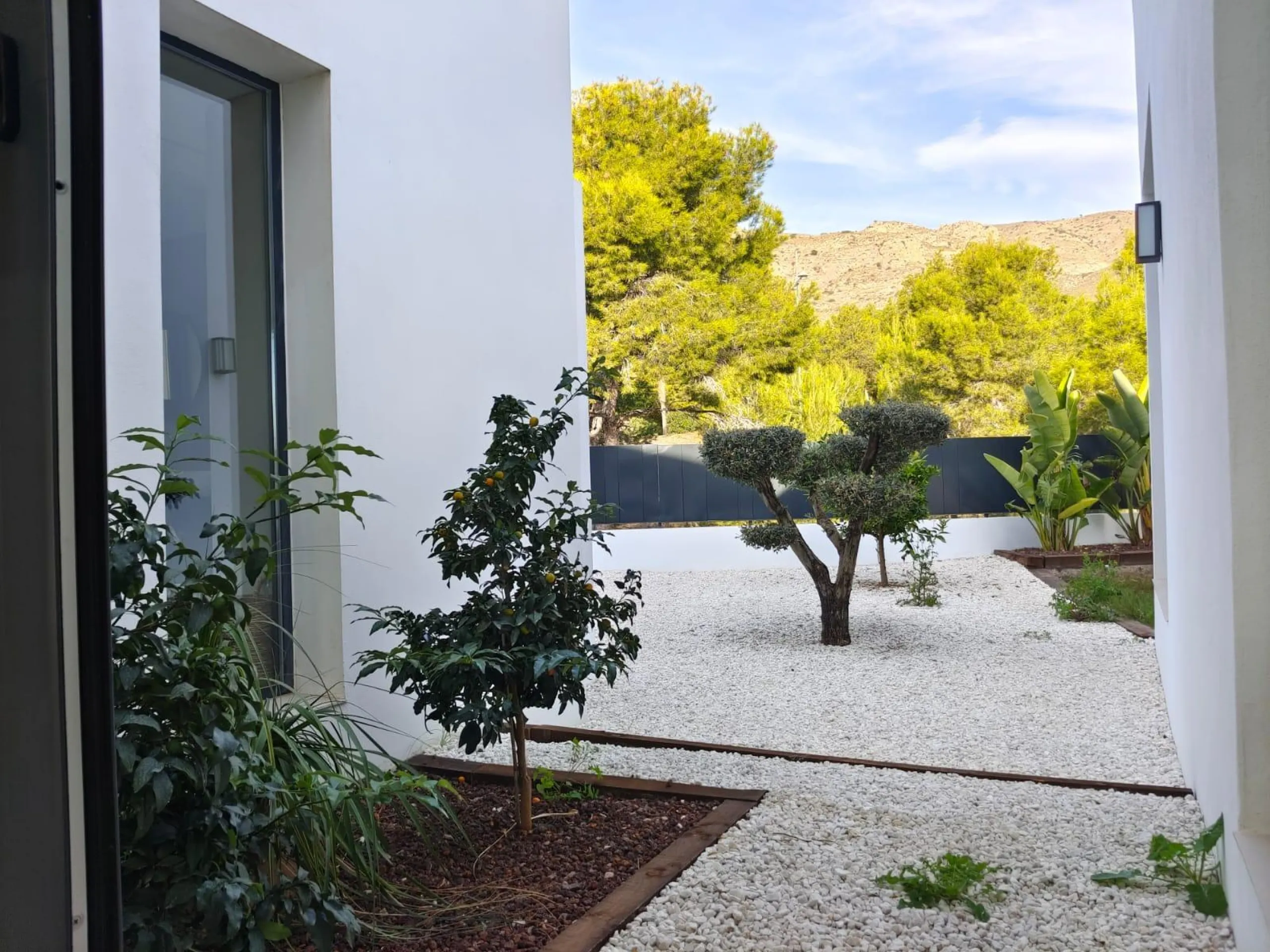 Designer villa with sea views