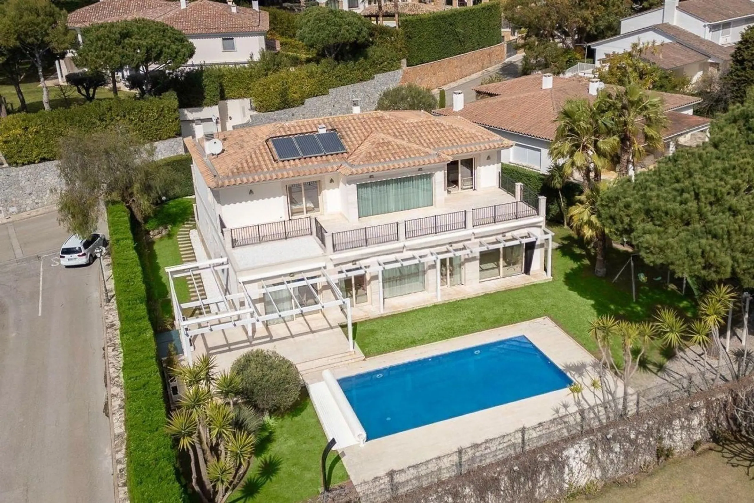 Luxury villa with open sea views in La Gavina, S’Agaró, Costa Brava