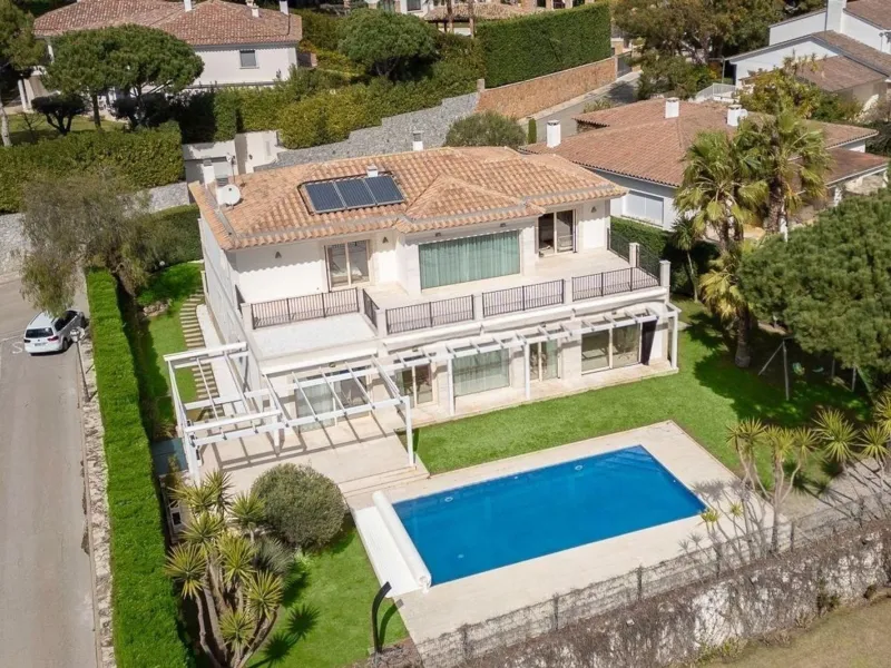 Luxury villa with open sea views in La Gavina, S’Agaró, Costa Brava
