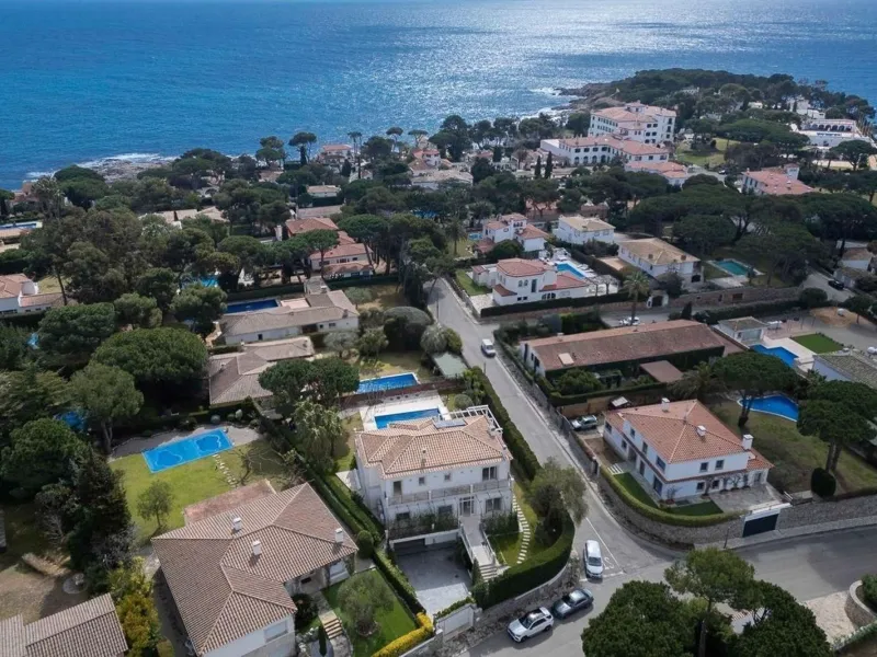 Luxury villa with open sea views in La Gavina, S’Agaró, Costa Brava