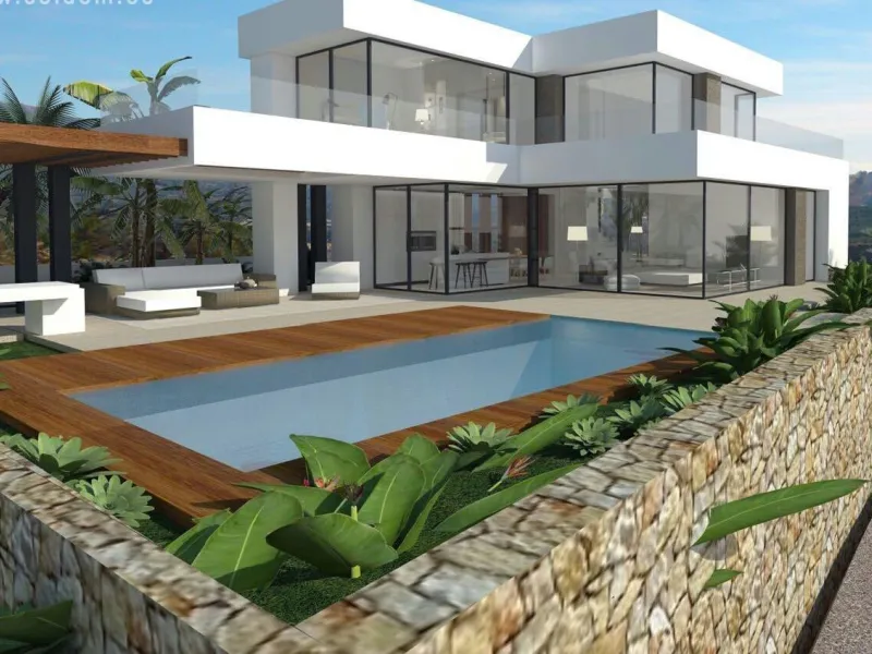 Parcela en venta con vistas al mar en Finestrat – posibilidad de construir una villa de sueños