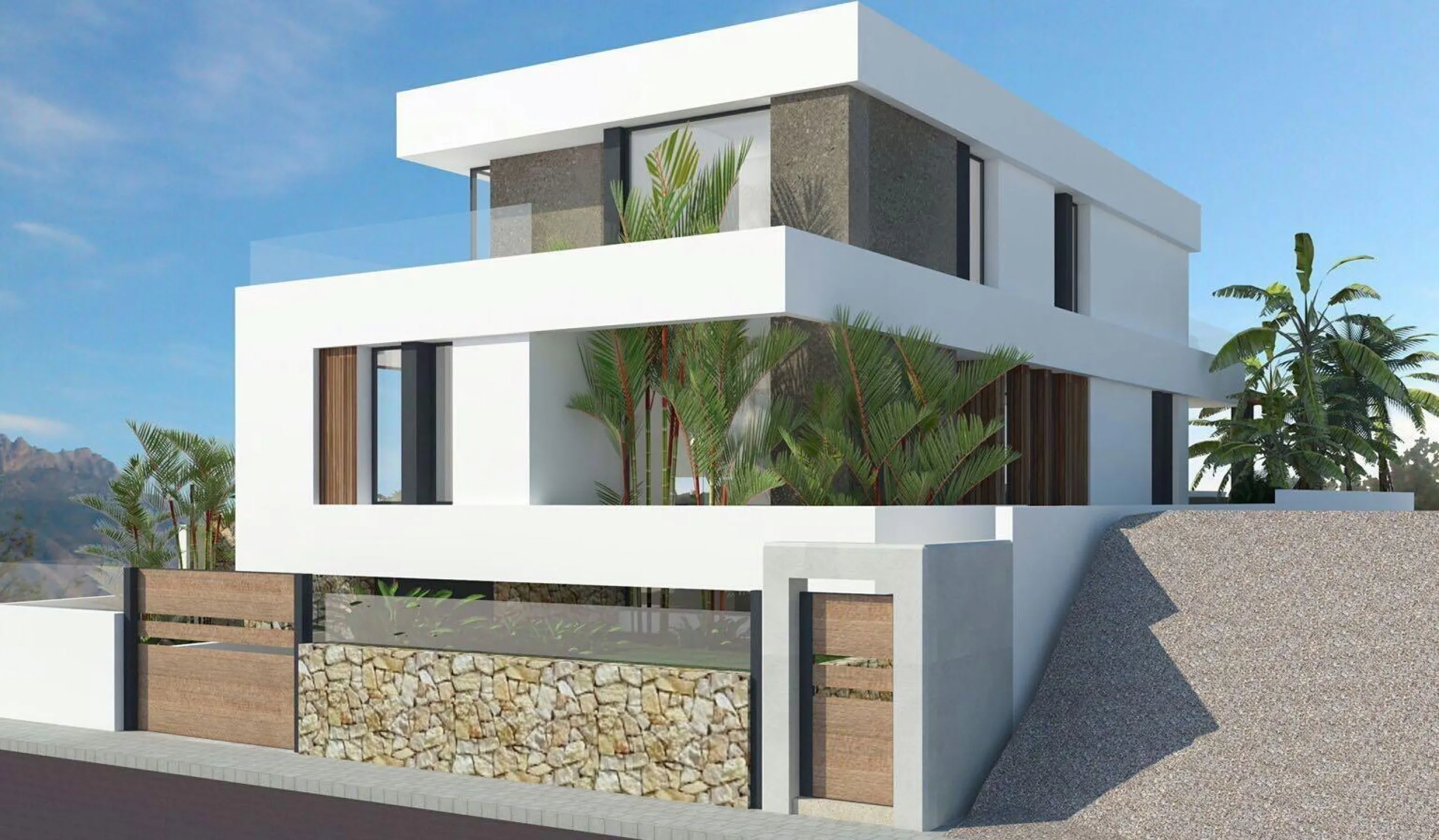 Parcela en venta con vistas al mar en Finestrat – posibilidad de construir una villa de sueños