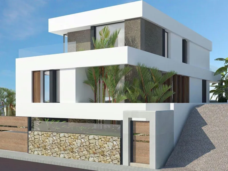 Parcela en venta con vistas al mar en Finestrat – posibilidad de construir una villa de sueños